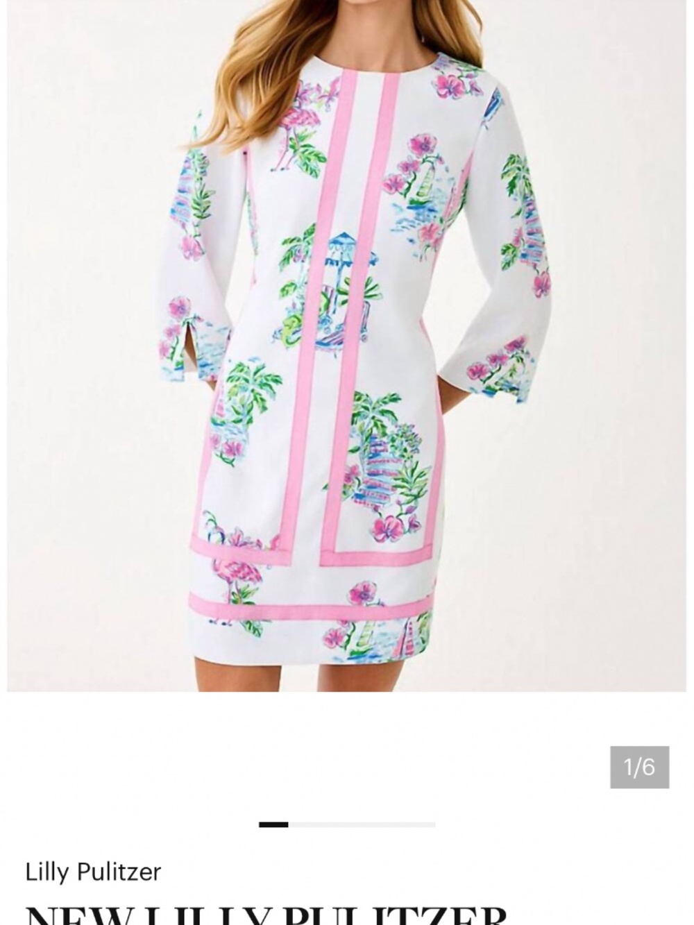 NEW LILLY PULITZER MARGAUX MINI DRESS